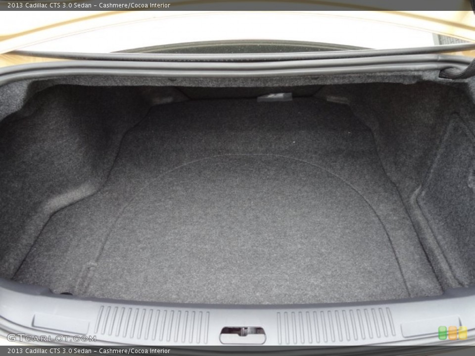 Cashmere/Cocoa Interior Trunk for the 2013 Cadillac CTS 3.0 Sedan #69176431