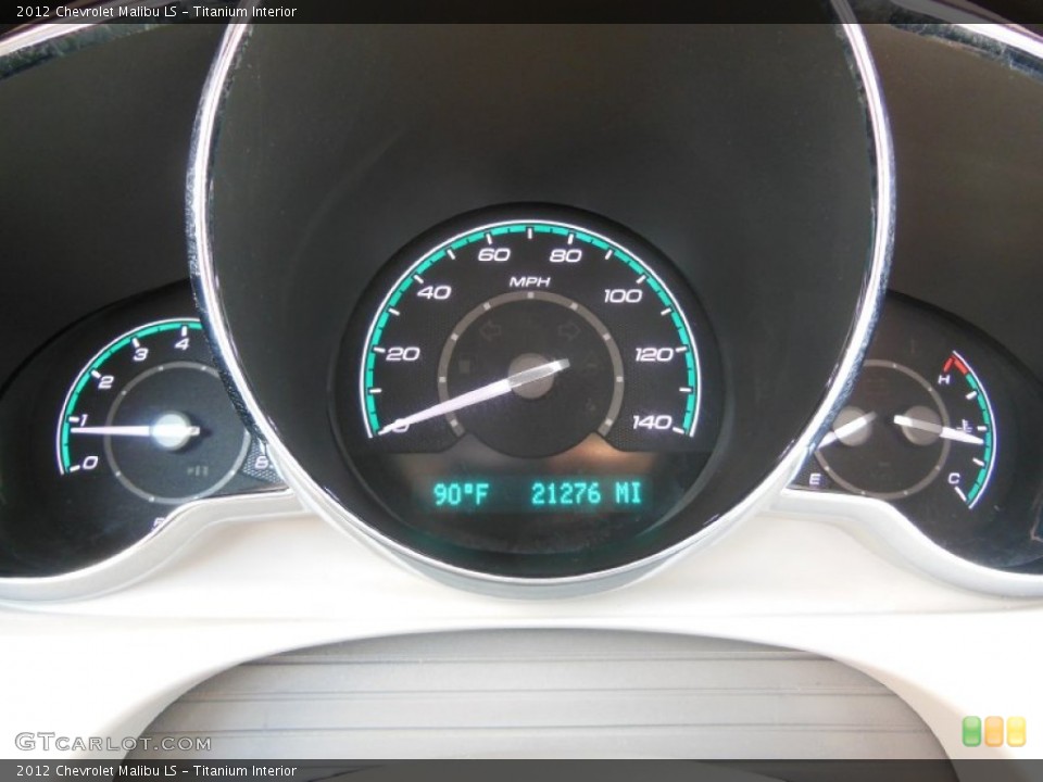 Titanium Interior Gauges for the 2012 Chevrolet Malibu LS #69176779
