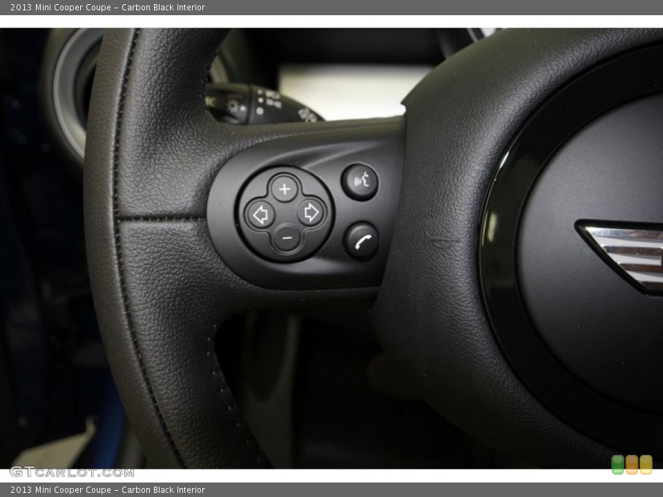 Carbon Black Interior Controls for the 2013 Mini Cooper Coupe #69177163