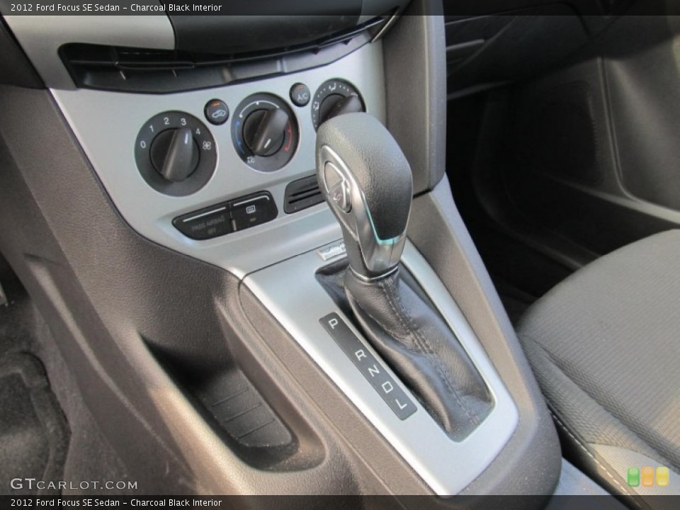 Charcoal Black Interior Transmission for the 2012 Ford Focus SE Sedan #69177355