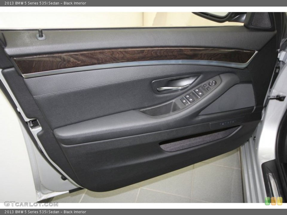Black Interior Door Panel for the 2013 BMW 5 Series 535i Sedan #69178120