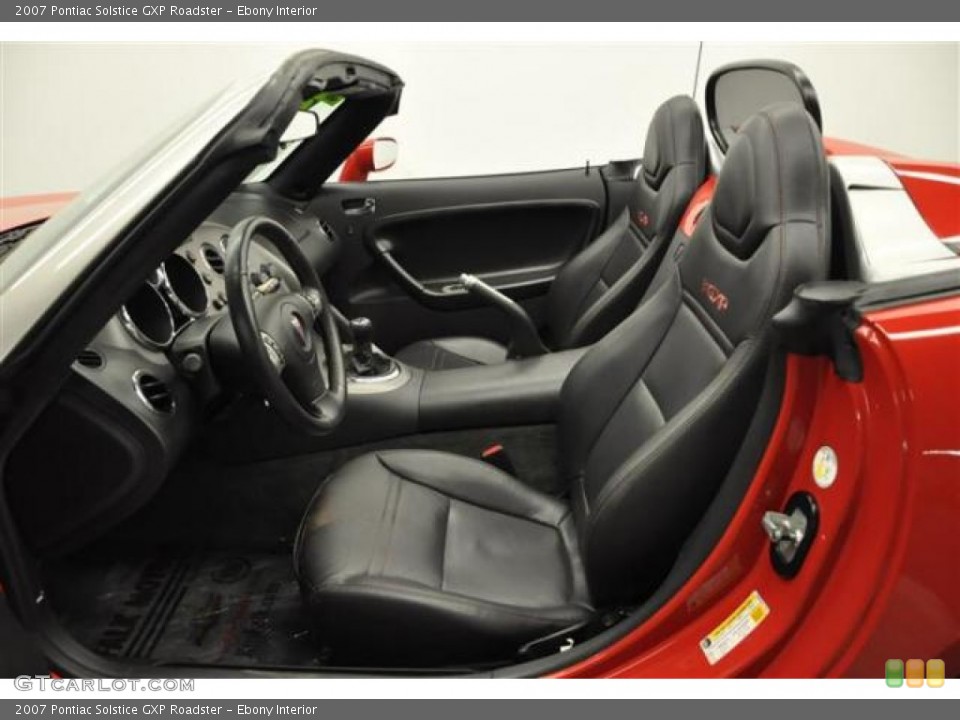 Ebony Interior Photo for the 2007 Pontiac Solstice GXP Roadster #69179067
