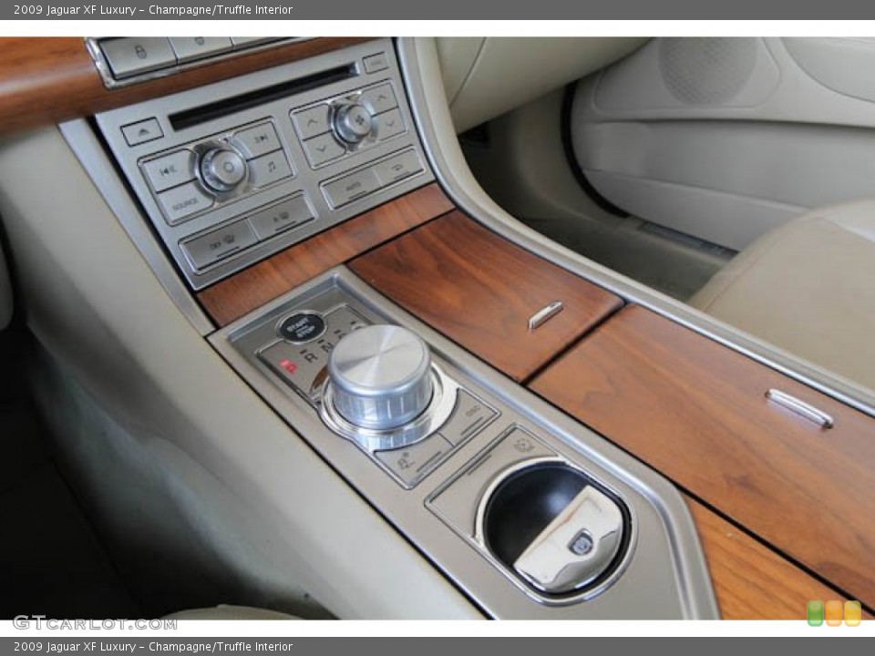 Champagne/Truffle Interior Transmission for the 2009 Jaguar XF Luxury #69179170