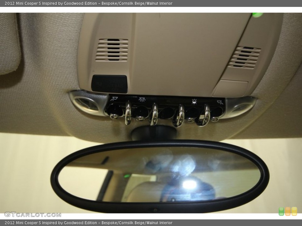 Bespoke/Cornsilk Beige/Walnut Interior Controls for the 2012 Mini Cooper S Inspired by Goodwood Edition #69179995