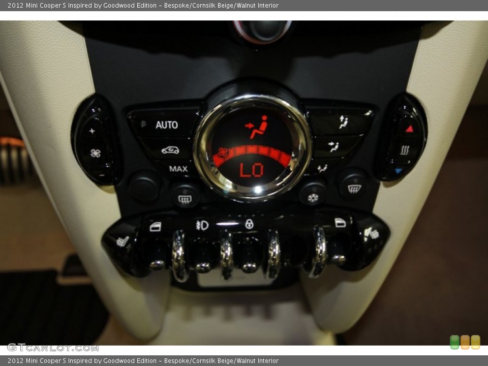 Bespoke/Cornsilk Beige/Walnut Interior Controls for the 2012 Mini Cooper S Inspired by Goodwood Edition #69180016