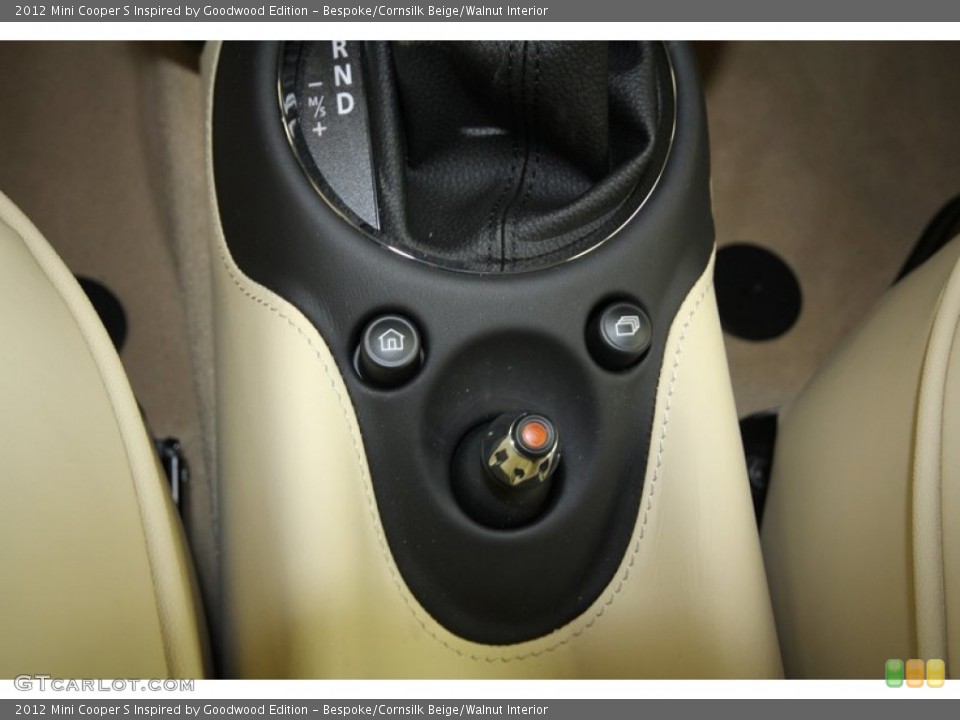 Bespoke/Cornsilk Beige/Walnut Interior Controls for the 2012 Mini Cooper S Inspired by Goodwood Edition #69180058