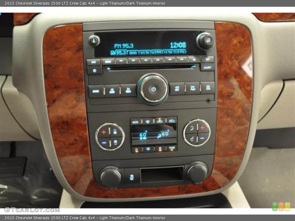 Light Titanium/Dark Titanium Interior Controls for the 2013 Chevrolet Silverado 1500 LTZ Crew Cab 4x4 #69180646
