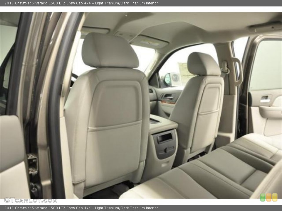 Light Titanium/Dark Titanium Interior Photo for the 2013 Chevrolet Silverado 1500 LTZ Crew Cab 4x4 #69180673