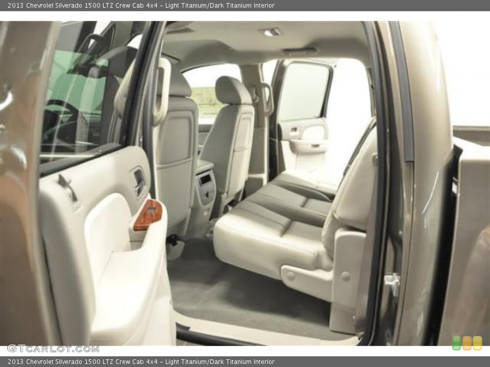 Light Titanium/Dark Titanium Interior Photo for the 2013 Chevrolet Silverado 1500 LTZ Crew Cab 4x4 #69180679