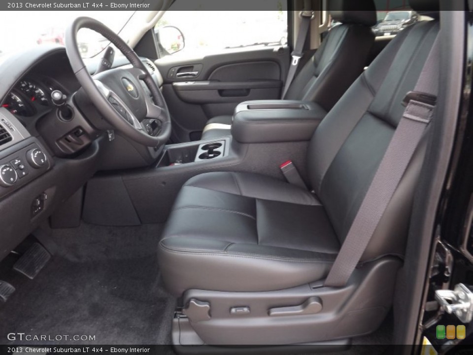 Ebony Interior Prime Interior for the 2013 Chevrolet Suburban LT 4x4 #69182026