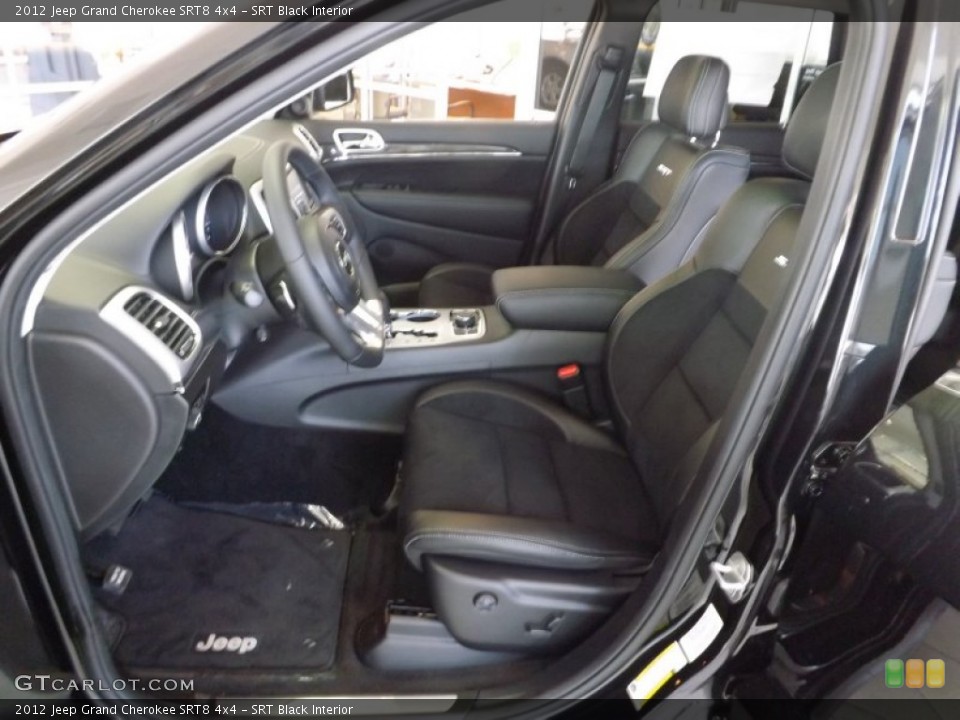 SRT Black Interior Photo for the 2012 Jeep Grand Cherokee SRT8 4x4 #69183229