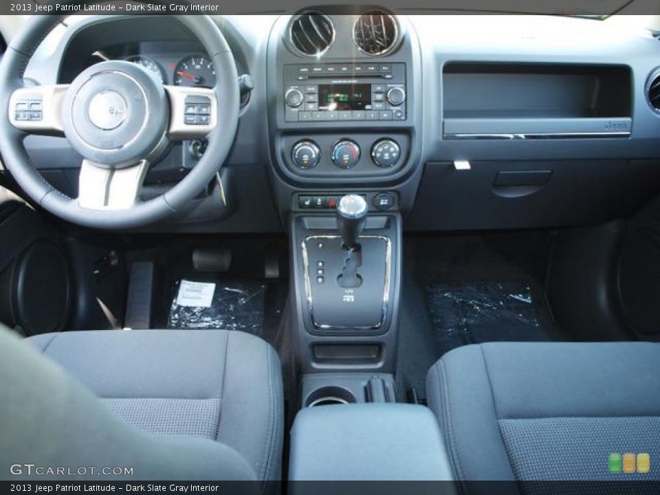Dark Slate Gray Interior Photo for the 2013 Jeep Patriot Latitude #69183697