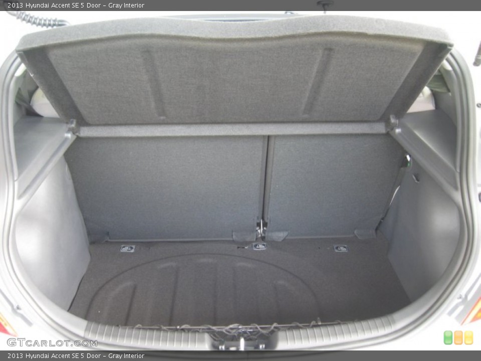 Gray Interior Trunk for the 2013 Hyundai Accent SE 5 Door #69183709