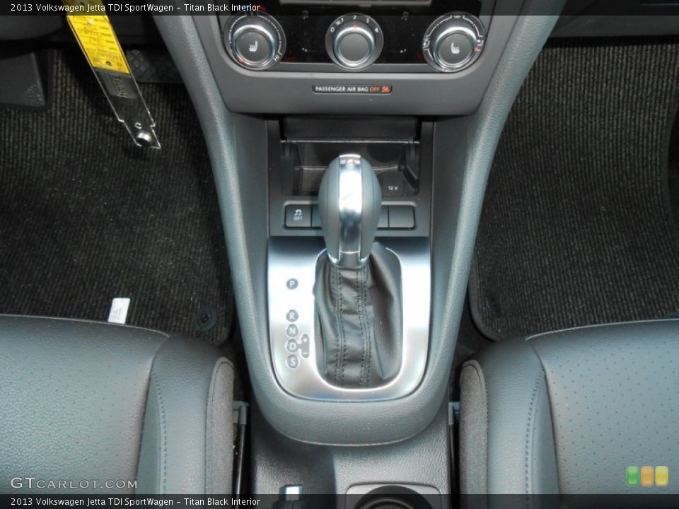 Titan Black Interior Transmission for the 2013 Volkswagen Jetta TDI SportWagen #69185227