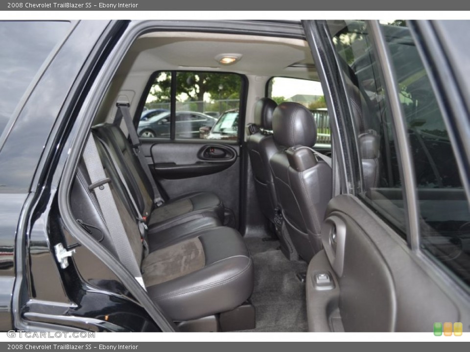 Ebony Interior Rear Seat for the 2008 Chevrolet TrailBlazer SS #69186250