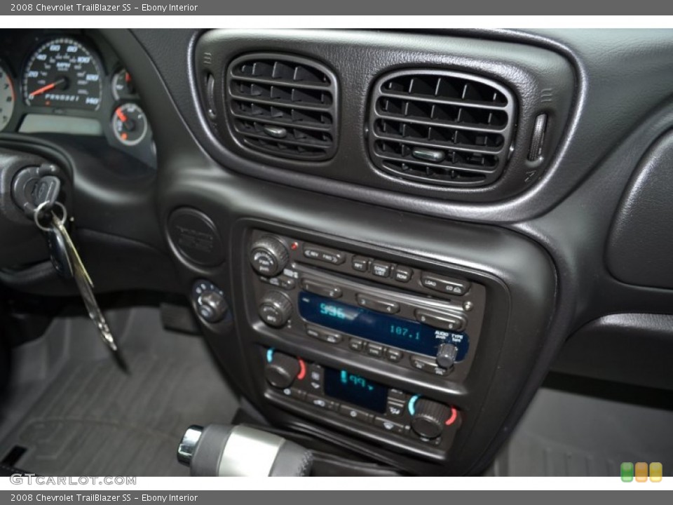 Ebony Interior Controls for the 2008 Chevrolet TrailBlazer SS #69186301
