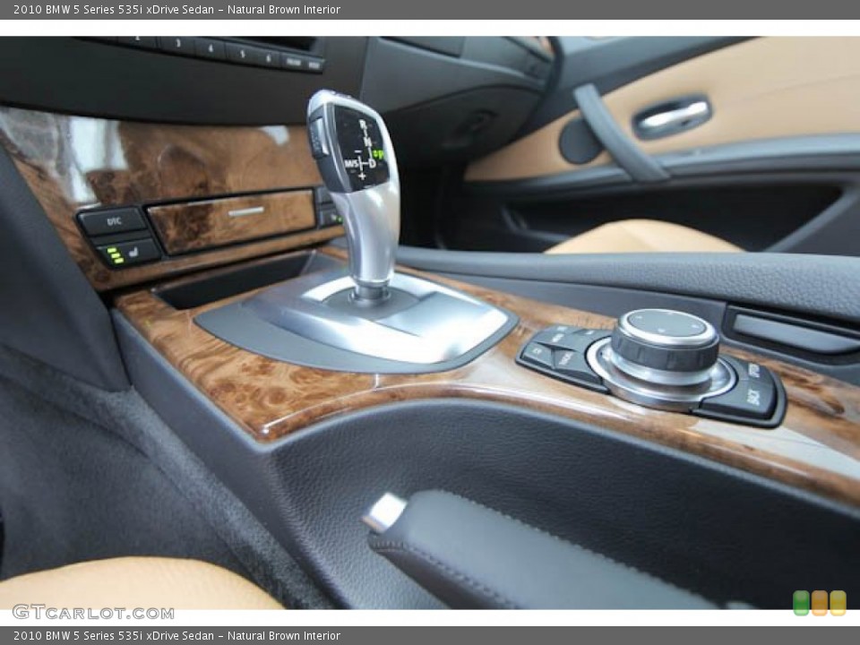 Natural Brown Interior Transmission for the 2010 BMW 5 Series 535i xDrive Sedan #69189938