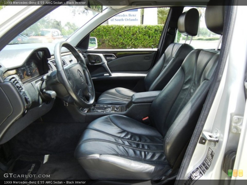 Black 1999 Mercedes-Benz E Interiors