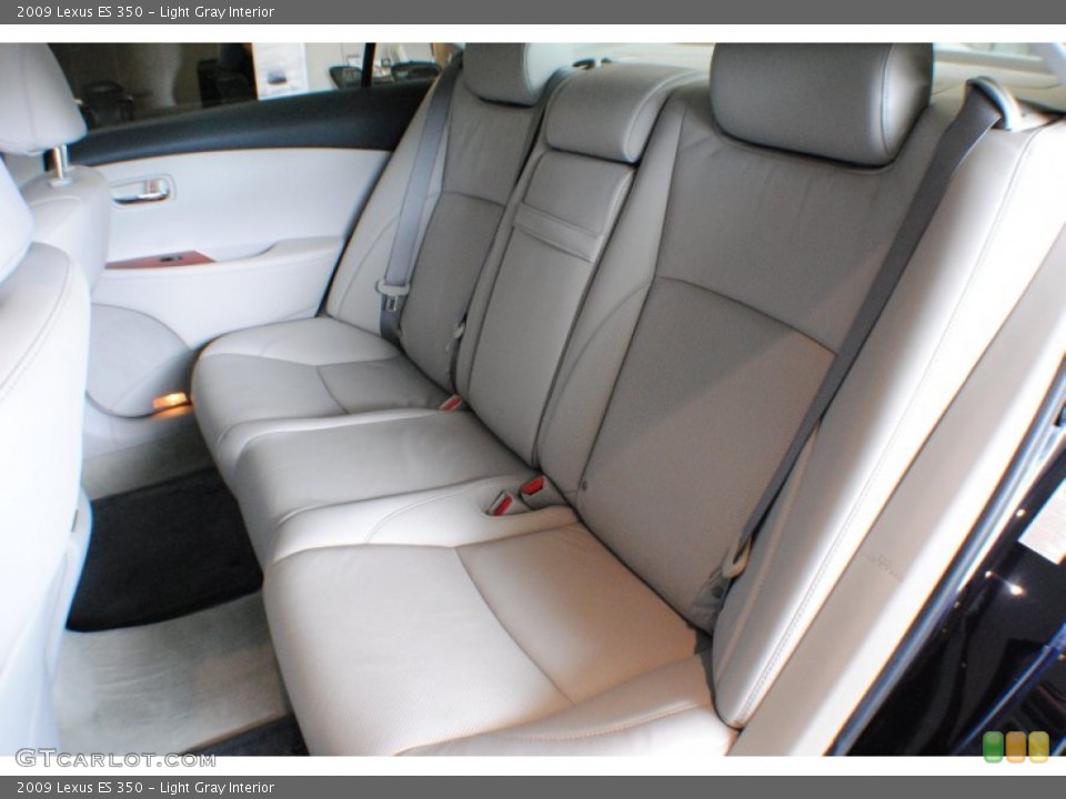 Light Gray Interior Rear Seat for the 2009 Lexus ES 350 #69193213