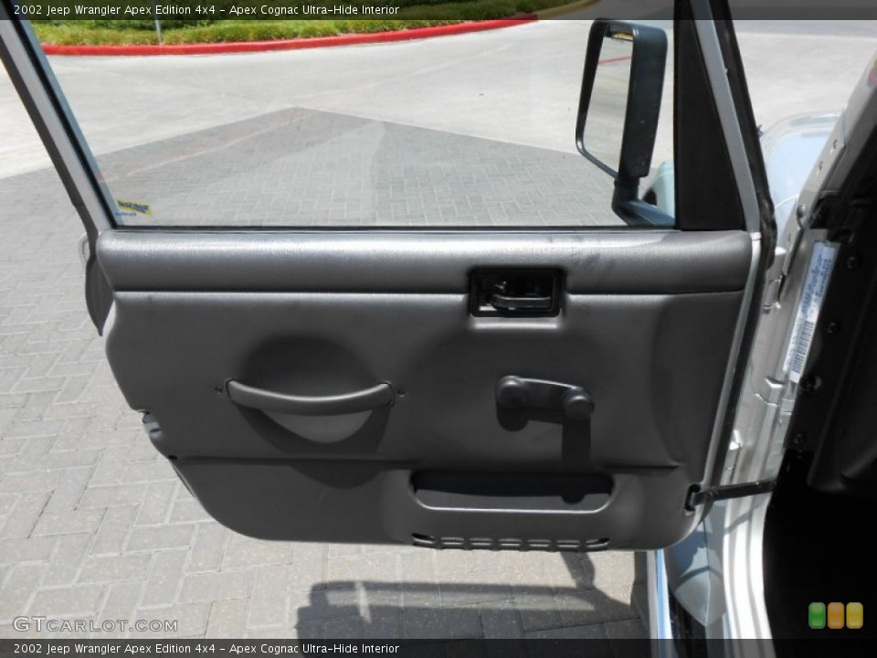 Apex Cognac Ultra-Hide Interior Door Panel for the 2002 Jeep Wrangler Apex Edition 4x4 #69196564