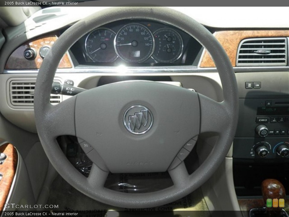Neutral Interior Steering Wheel for the 2005 Buick LaCrosse CX #69197497