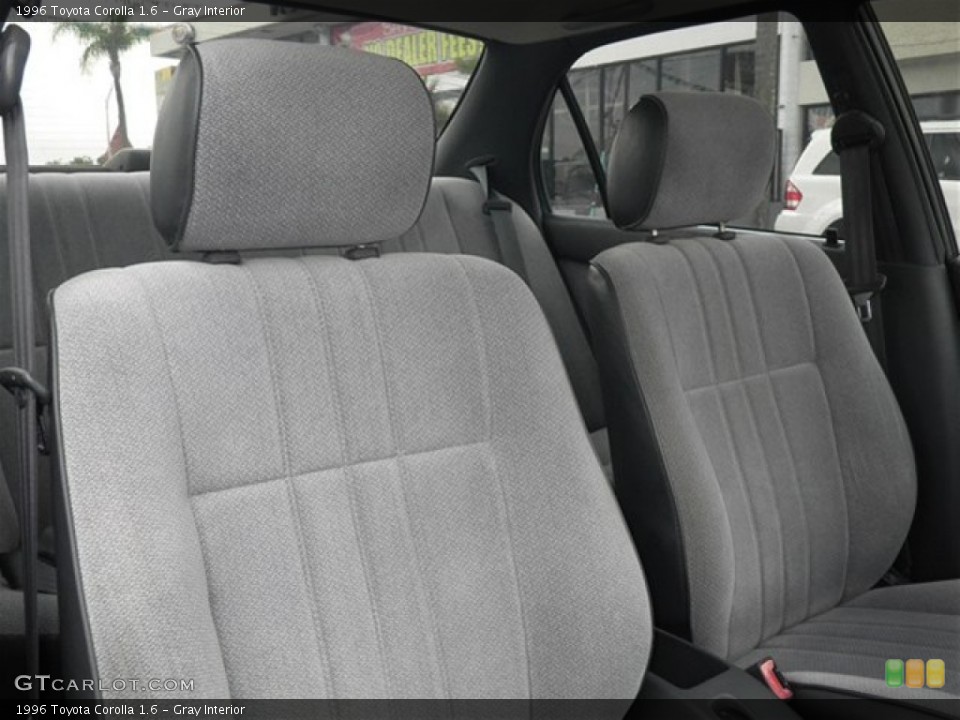 Gray Interior Front Seat for the 1996 Toyota Corolla 1.6 #69199795