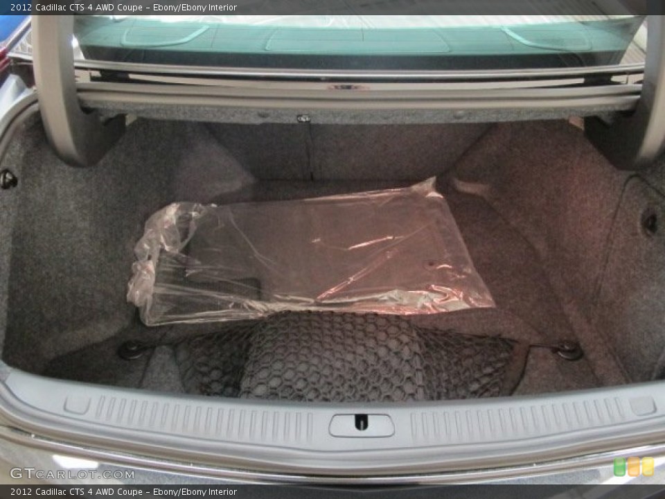 Ebony/Ebony Interior Trunk for the 2012 Cadillac CTS 4 AWD Coupe #69199933