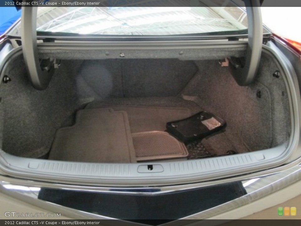 Ebony/Ebony Interior Trunk for the 2012 Cadillac CTS -V Coupe #69200329