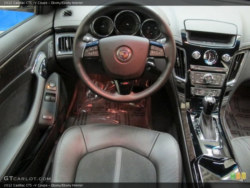 Ebony/Ebony Interior Dashboard for the 2012 Cadillac CTS -V Coupe #69200380
