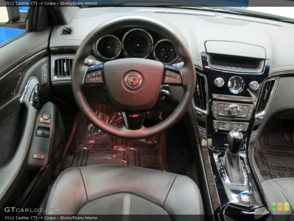 Ebony/Ebony Interior Dashboard for the 2012 Cadillac CTS -V Coupe #69200387