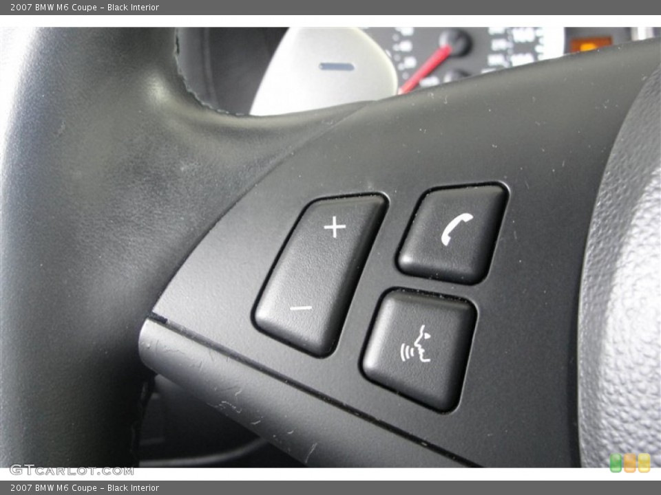 Black Interior Controls for the 2007 BMW M6 Coupe #69209867