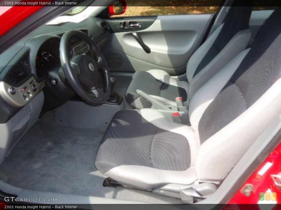 Black Interior Photo for the 2003 Honda Insight Hybrid #69210830
