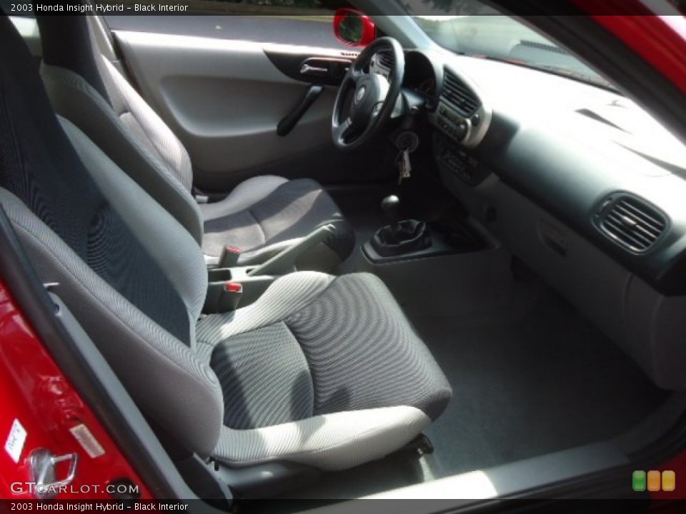 Black 2003 Honda Insight Interiors