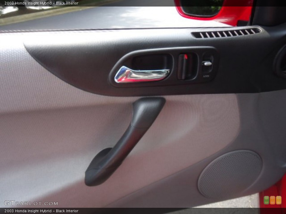 Black Interior Door Panel for the 2003 Honda Insight Hybrid #69210857