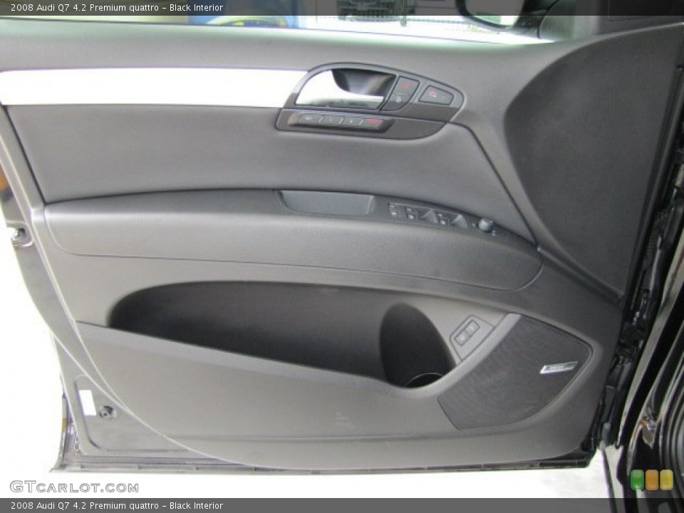 Black Interior Door Panel for the 2008 Audi Q7 4.2 Premium quattro #69211217