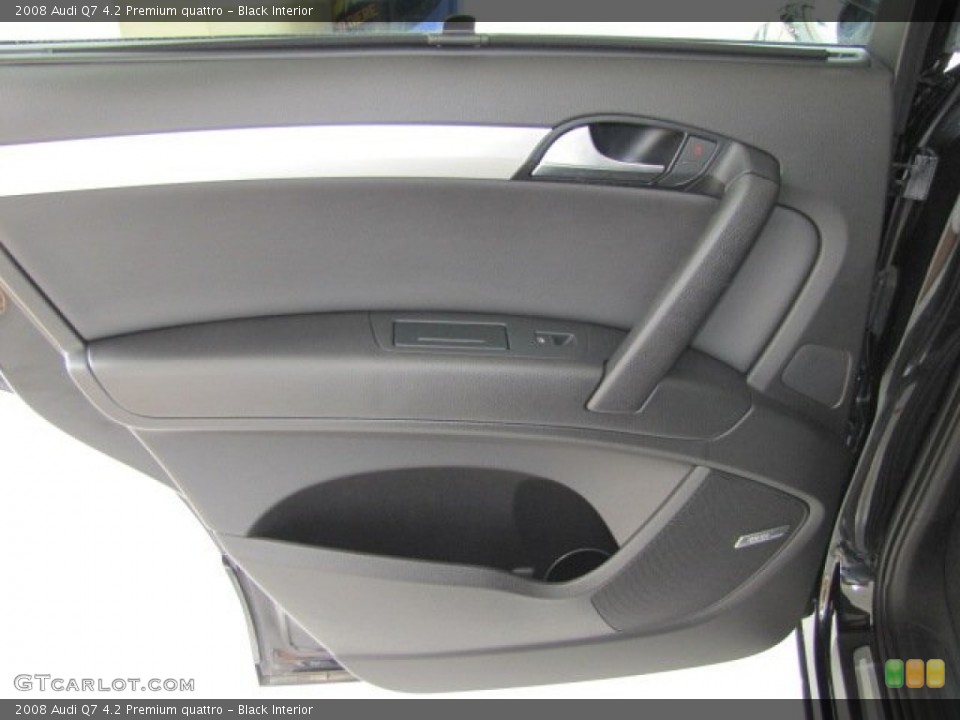 Black Interior Door Panel for the 2008 Audi Q7 4.2 Premium quattro #69211223