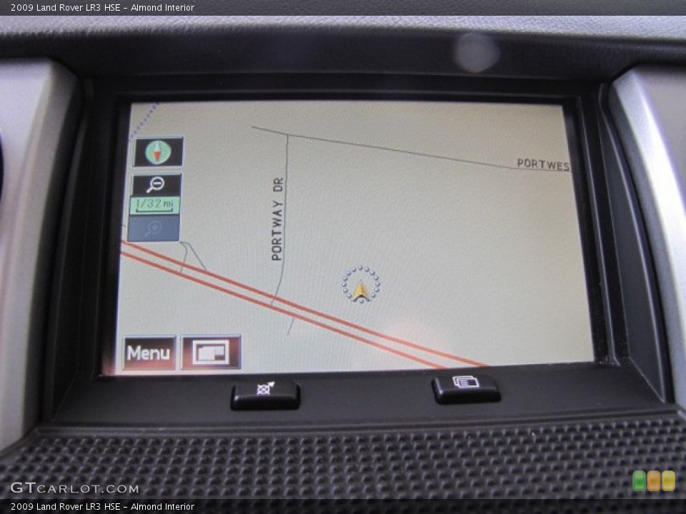 Almond Interior Navigation for the 2009 Land Rover LR3 HSE #69211736