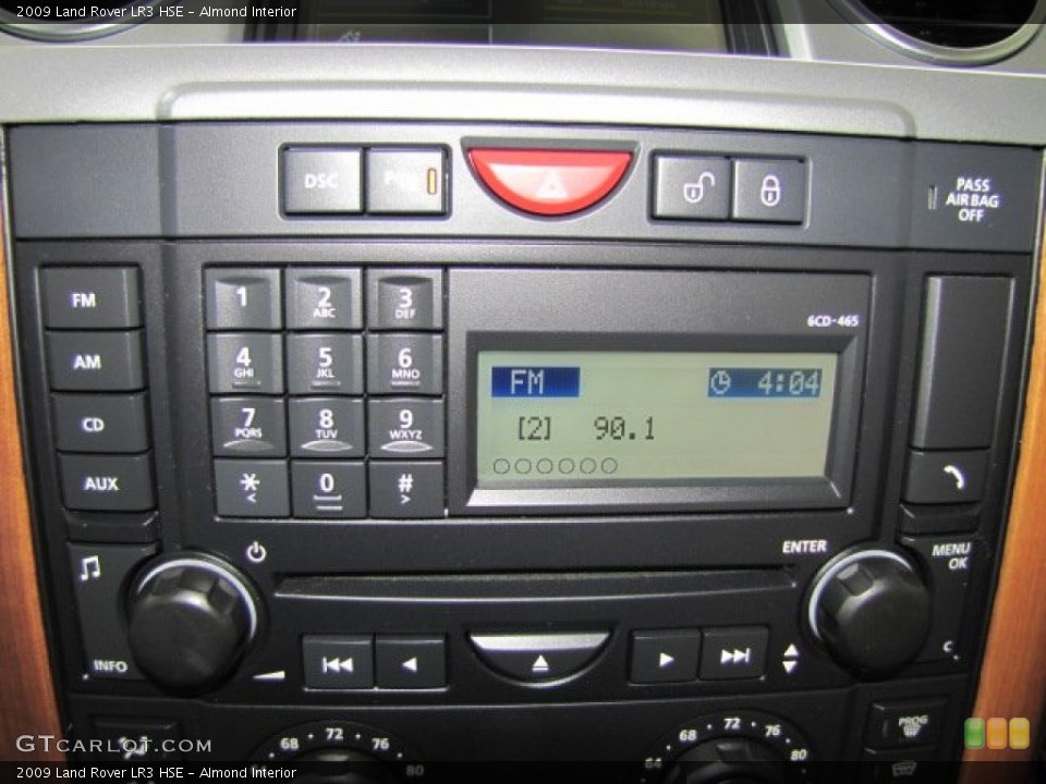 Almond Interior Controls for the 2009 Land Rover LR3 HSE #69211748