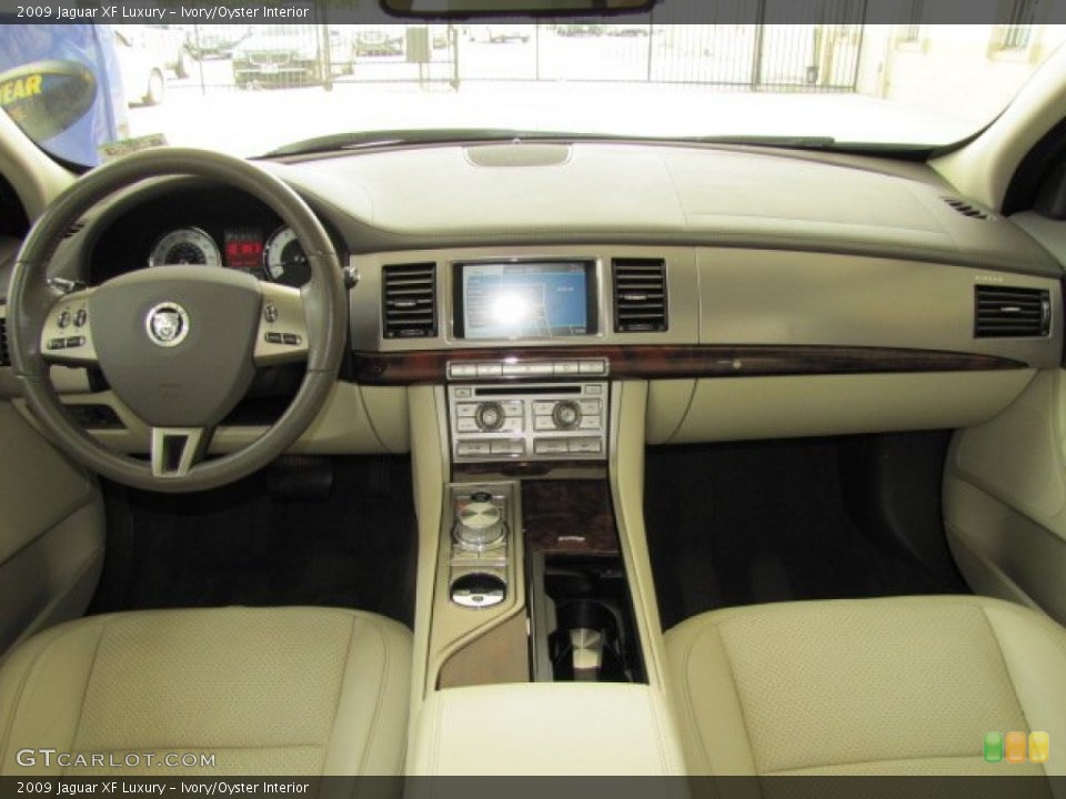 Ivory/Oyster Interior Dashboard for the 2009 Jaguar XF Luxury #69212609