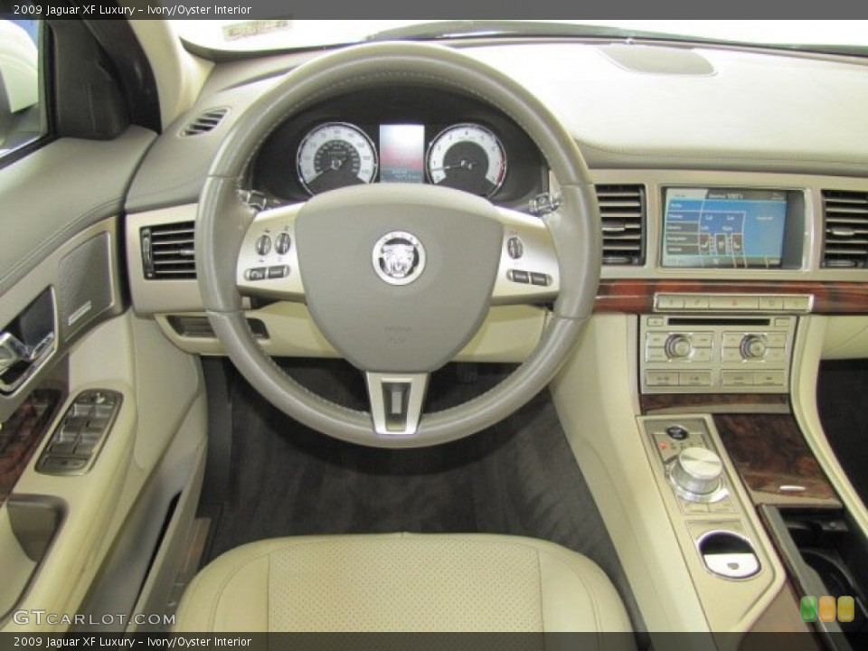 Ivory/Oyster Interior Dashboard for the 2009 Jaguar XF Luxury #69212675