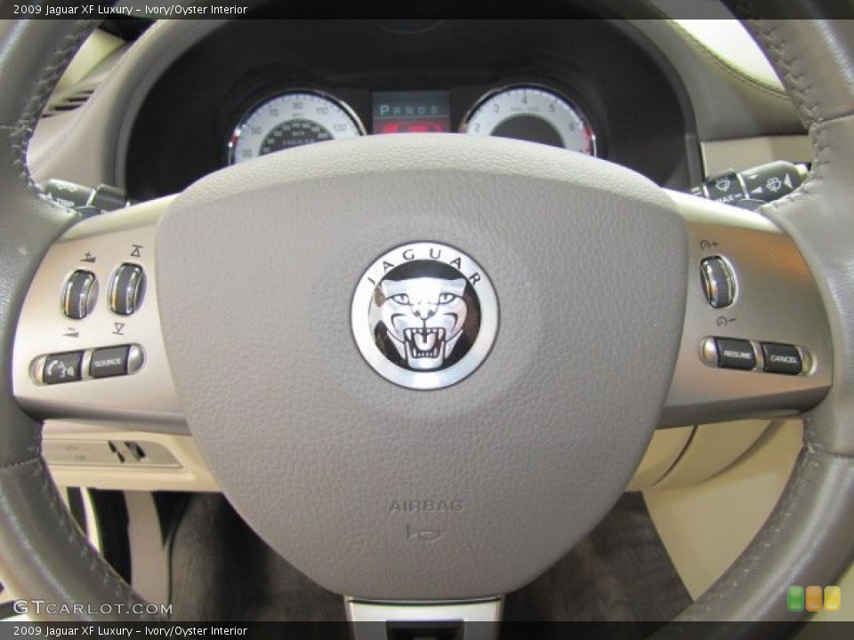 Ivory/Oyster Interior Controls for the 2009 Jaguar XF Luxury #69212684
