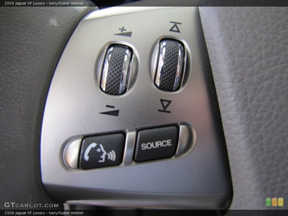 Ivory/Oyster Interior Controls for the 2009 Jaguar XF Luxury #69212687