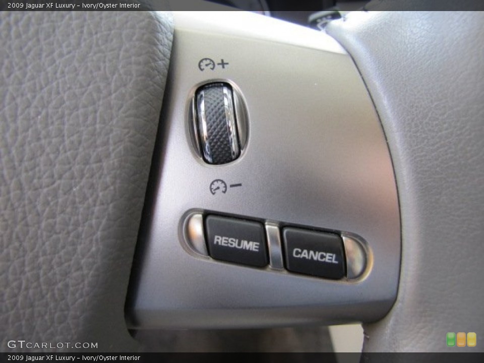 Ivory/Oyster Interior Controls for the 2009 Jaguar XF Luxury #69212693