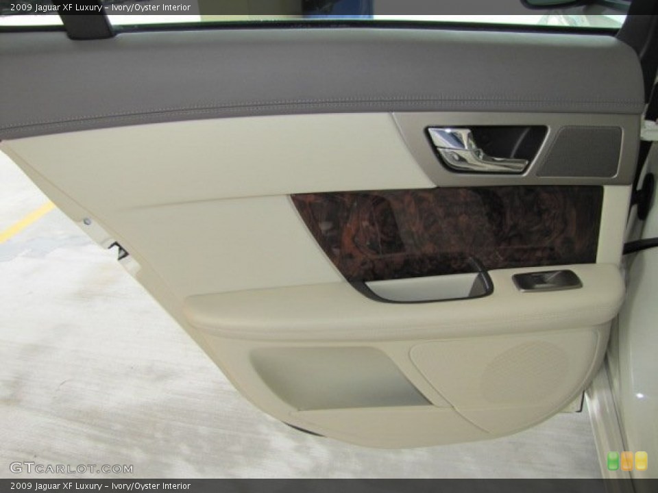 Ivory/Oyster Interior Door Panel for the 2009 Jaguar XF Luxury #69212825