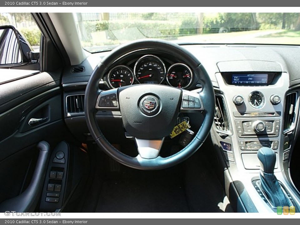 Ebony Interior Dashboard for the 2010 Cadillac CTS 3.0 Sedan #69216273