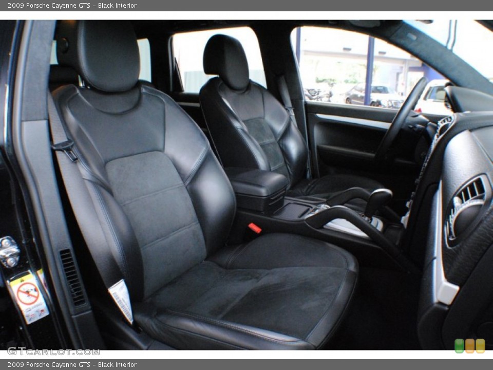 Black Interior Front Seat for the 2009 Porsche Cayenne GTS #69216807