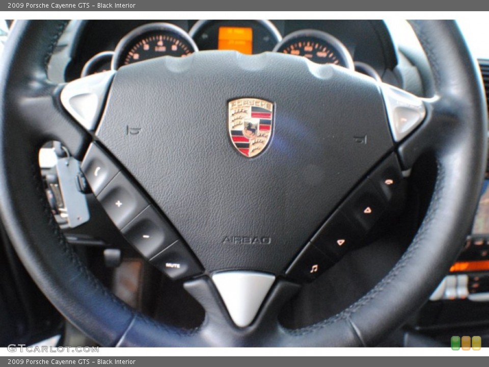 Black Interior Steering Wheel for the 2009 Porsche Cayenne GTS #69216855
