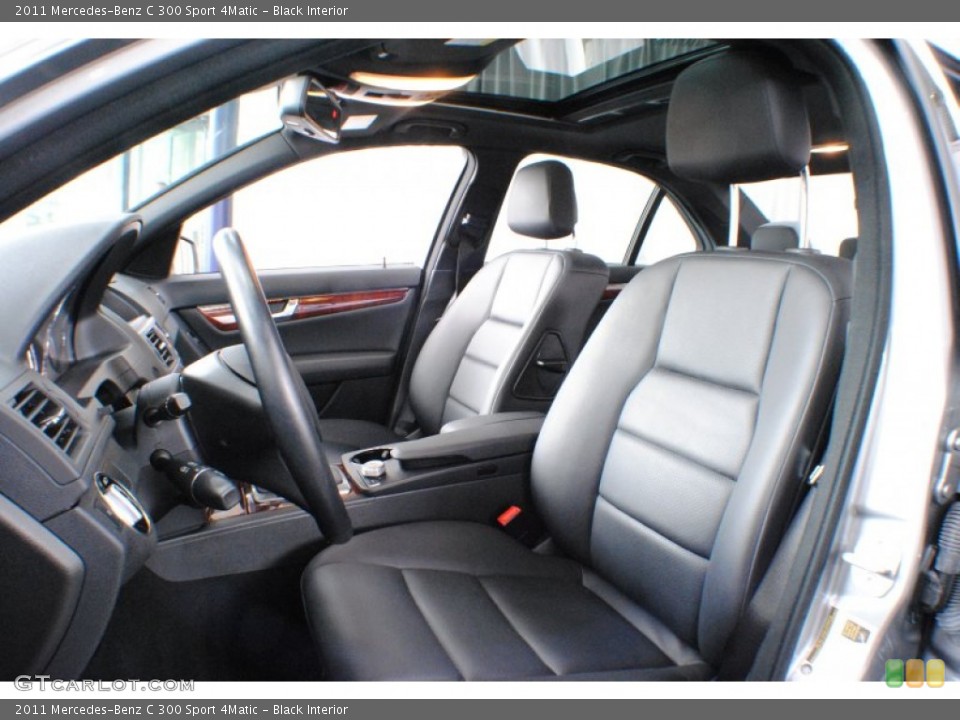 Black Interior Photo for the 2011 Mercedes-Benz C 300 Sport 4Matic #69217181