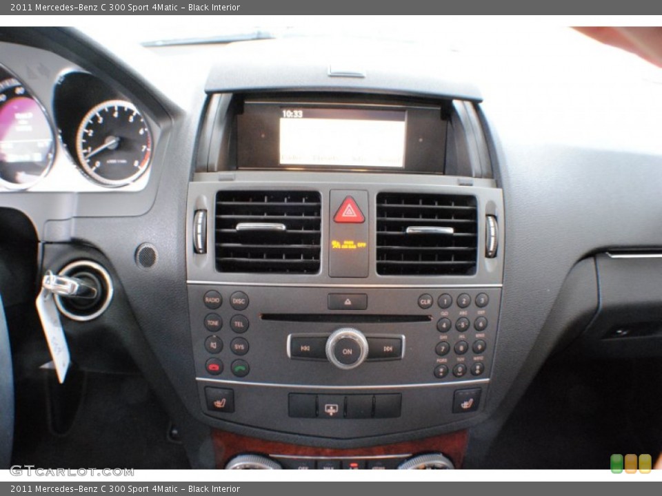 Black Interior Controls for the 2011 Mercedes-Benz C 300 Sport 4Matic #69217191
