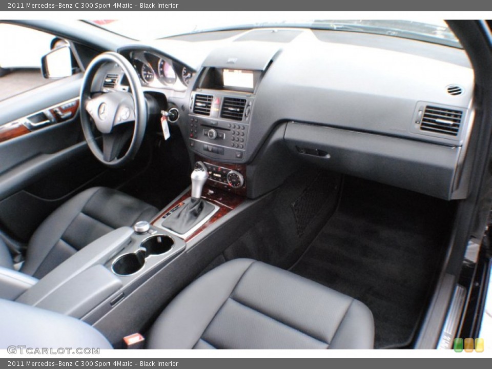 Black Interior Photo for the 2011 Mercedes-Benz C 300 Sport 4Matic #69217311
